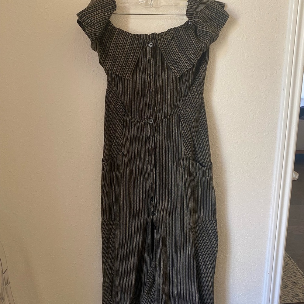 Reformation Off the Shoulder Dress